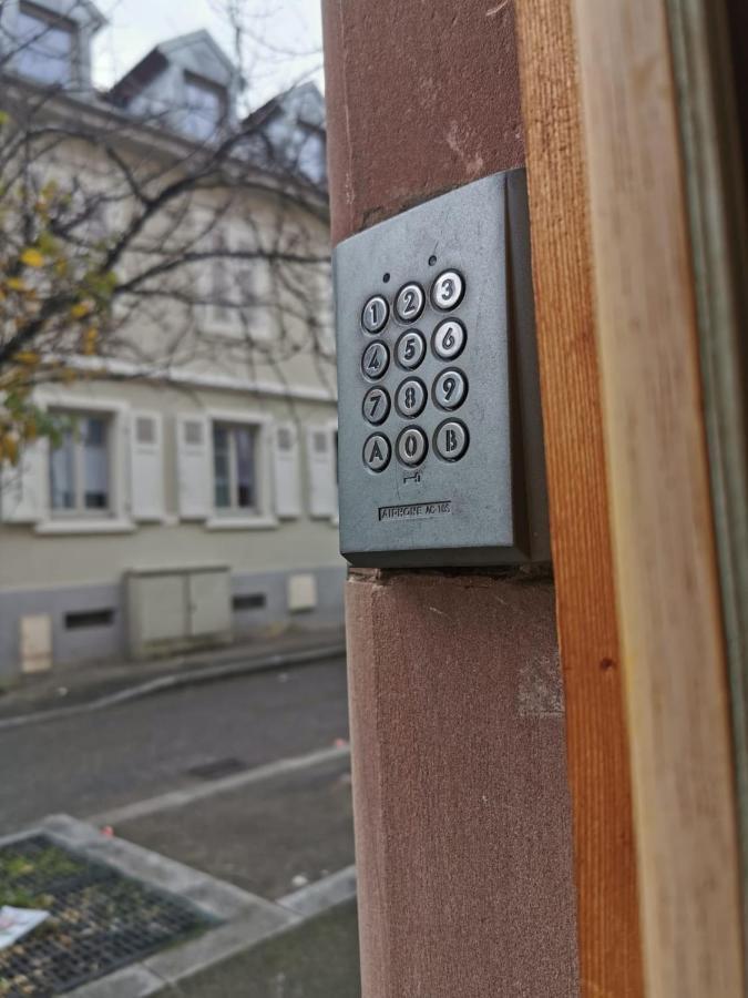 # Le 3 # Joli Appartement T3 Mulhouse Centre, Neuf, Calme Et Tout Equipe Exterior foto